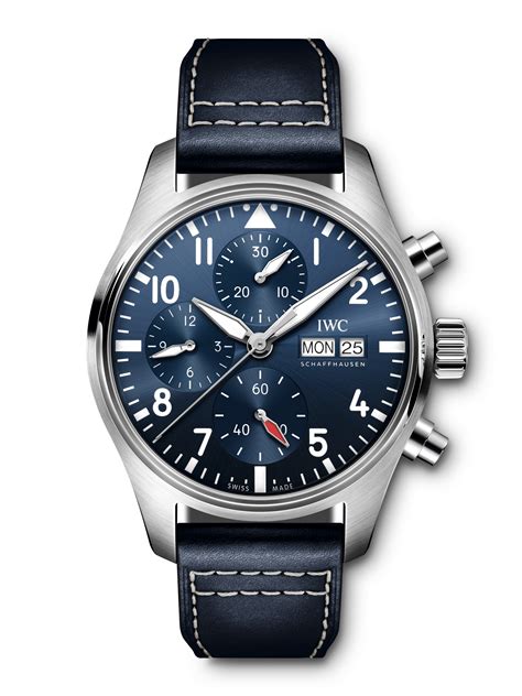 iwc iw388101|iwc pilot chronograph review.